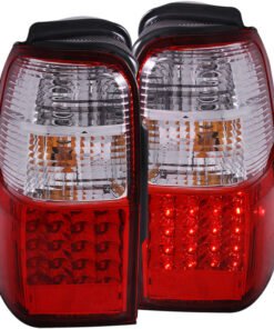 ANZO 2001-2002 Toyota 4 Runner LED Taillights Red/Clear