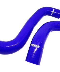 Torque Solution 08-14 Subaru WRX / 08-18 STI / 09-13 Forester XT Silicone Radiator Hose Kit - Blue