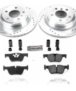 Power Stop 13-18 BMW 320i xDrive Rear Z23 Evolution Sport Brake Kit