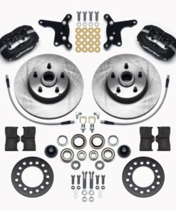 Wilwood Forged Dynalite Front Kit 11.28in 1 PC Rotor&Hub Ford 1954-1956