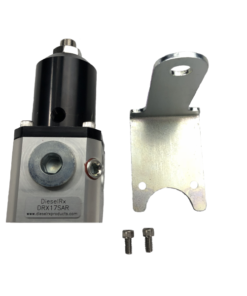 Pureflow DieselRX Universal Fuel Pressure Regulator w/ 5 -8 ORB Ports 7-70 PSI