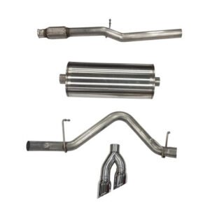 Corsa 2019+ Chevy Silverado 5.3L Crew Cab Short Bed Sport Cat-Back Dual Rear Exit w/ Polished Tips