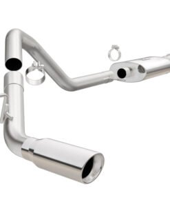 MagnaFlow 15-16 Ford Expedition V6 3.5L Cat-Back, SS, 4in Tip Single Psgr Side Exit