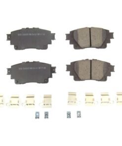 Power Stop 2019 Toyota Corolla Rear Z17 Evolution Ceramic Brake Pads w/Hardware