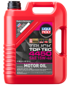 LIQUI MOLY 5L Top Tec Truck 4450 15W40 - Case of 4
