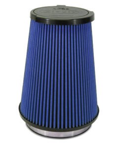 Airaid 10-14 Ford Mustang Shelby 5.4L Supercharged Direct Replacement Filter - Dry / Blue Media
