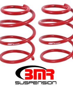 BMR 05-14 S197 Mustang GT Front Handling Version Lowering Springs - Red