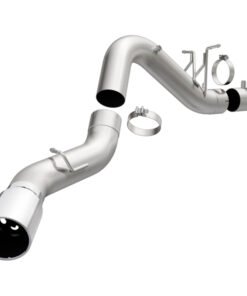 MagnaFlow SYS Cat-Back 2017 Chevrolet Silverado 6.6L Diesel Polished Single Wall 6in Tip