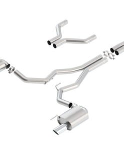 Borla S-Type Cat-Back 15-17 Ford Mustang GT 5.0L V8 MT/AT 3in pipe 4in tip