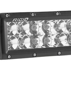 RIGID E-Series PRO LED Light, Spot/Flood Optic Combo, 6 Inch, Black Housing