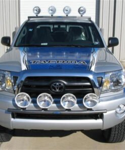 N-Fab Light Bar 05-11 Toyota Tacoma - Tex. Black - Light Tabs