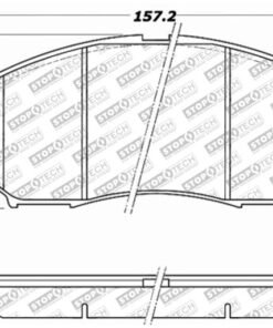 StopTech Street Select Brake Pads - Rear