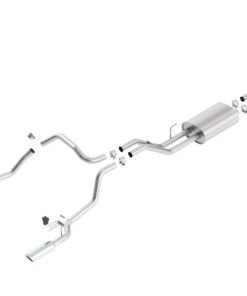 Borla 14-15 Toyota Tundra 4.6L/5.7L Crew Max SB DC SB Touring Cat Back Exhaust Dual Split Rear Exit