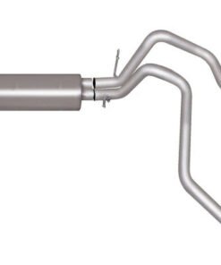 Gibson 07-12 Chevrolet Avalanche LS 5.3L 2.25in Cat-Back Dual Split Exhaust - Aluminized