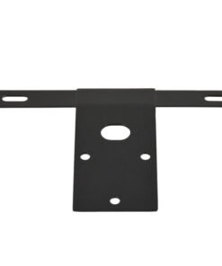 Kentrol 76-86 Jeep CJ License Plate Bracket - Powdercoat Black