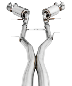AWE Tuning 16-19 Chevy Camaro SS Non-Res Cat-Back Exhaust -Touring Edition (Quad Chrome Silver Tips)