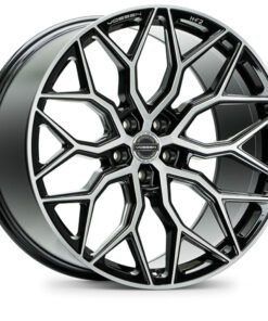 Vossen HF-2 19x9.5 / 5x112 / ET35 / Deep Face / 66.5 - Brushed Gloss Black
