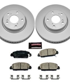 Power Stop 13-19 Honda Accord Front Z17 Evolution Geomet Coated Brake Kit