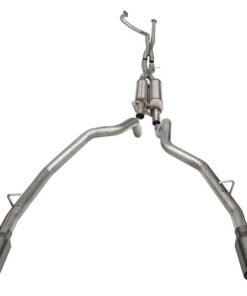 Corsa 21-22 Dodge Ram TRX Crew Cab Xtreme Catback Exhaust Dual Rear Gunmetal Tip