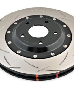 DBA 05-12 Corvette C6 w/Z06 pkg Front Slotted 5000 Series 2 Piece Rotor Assembled w/ Black Hat