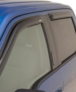 AVS 15-18 Ford F-150 Supercab Ventvisor Outside Mount Window Deflectors 4pc - Smoke