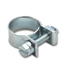Vibrant Inj Style Mini Hose Clamps 12-14mm clamping range Pack of 10 Zinc Plated Mild Steel