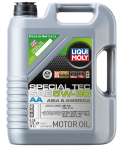 LIQUI MOLY 5L Special Tec AA Motor Oil 5W30 - Case of 4