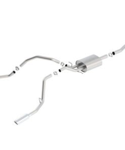 Borla 14 Silv/Sierra 1500 5.3L AT/MT Crew Cab STD Bed ATAK Cat-Back Exhaust