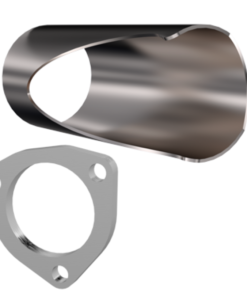 QTP 2.75in Weld-On QTEC DIY Cutout Pipe