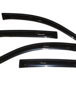 AVS 03-08 Pontiac Vibe Ventvisor Outside Mount Window Deflectors 4pc - Smoke