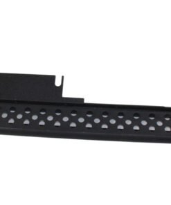 Fishbone Offroad 97-06 Jeep Wrangler TJ Steel Rock Slider - Black Textured Powdercoat