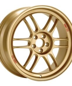 Enkei RPF1 18x8 5x100 45mm Offset 56mm Bore Gold Wheel 02-10 WRX & 04 STI