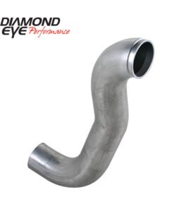 Diamond Eye DWNP 4in TB SGL W/ HX40 FLANGE AL DODGE 5.9L 2500/3500 89-93 2X4 ONLY