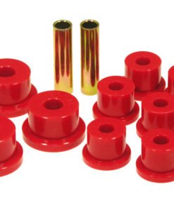 Prothane 85-88 Suzuki Samurai Spring & Shackle Bushings (OEM Shackles) - Red