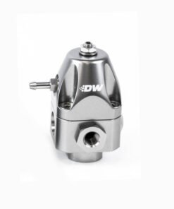 DeatschWerks DWR1000c Adjustable Fuel Pressure Regulator Dual 6AN Inlet and 6AN Outlet - Titanium