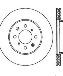 StopTech Power Slot 90-01 Integra (exc. Type R) /90-05 Civic EX/94-95 Civic SI wABS/99-03 Civic SI/