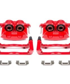 Power Stop 98-02 Chevrolet Camaro Front Red Calipers w/Brackets - Pair