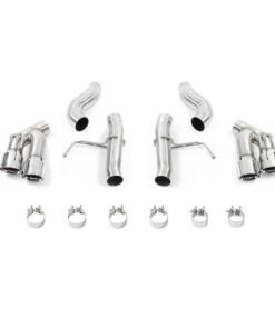 Mishimoto 2016+ Chevrolet Camaro 2.0T Quad-Tip Race Axle-Back Exhaust w/ Polished Tips