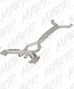 MBRP 2016+ Chevy Camaro SS 6.2L 3in Dual Cat-Back Quad Tip Exhaust Street Version w/ SS T409 Tips