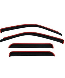 AVS 05-09 Kia Sportage Ventvisor In-Channel Front & Rear Window Deflectors 4pc - Smoke