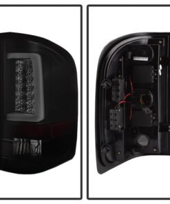 Spyder 07-13 Silverado (Will Not Work w/2010 921 Bulb)V3 Tail Lights Blk Smk ALT-YD-CS07V3-LBLED-BSM