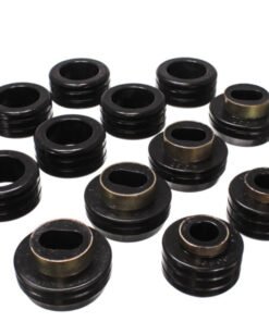 Energy Suspension 3.4130G Black Body Mounts Radiator Supports for 82-04 Chevy S10/ GMC S15