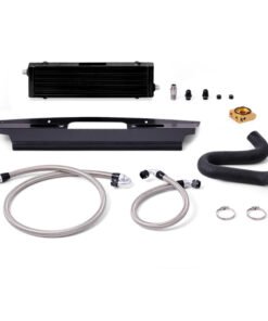 Mishimoto 2015+ Ford Mustang GT Thermostatic Oil Cooler Kit - Black