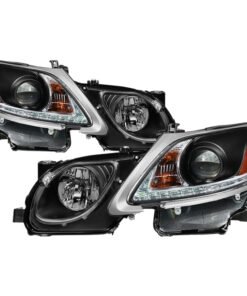 Spyder Lexus GS 300 / 350 / 450 06-11 Headlights - HID Model Only - Black PRO-YD-LG06-HID-DRL-BK