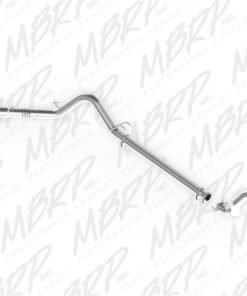 MBRP 08-10 Ford 6.4L F250/350/450 4 inch Filter Back Single Side Exit Aluminum and Down Pipe