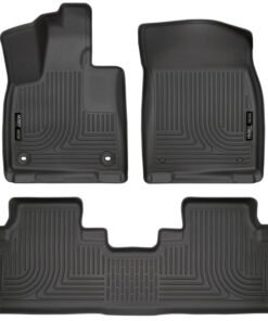 Husky Liners Weatherbeater 16-17 Lexus RX350 / 16-17 RX450H Front & 2nd Seat Floor Liners - Black