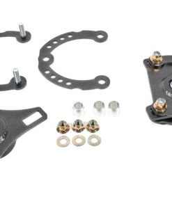 BMR 15-17 S550 Mustang Caster Camber Plates - Black Hammertone