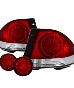 Spyder 01-03 Lexus IS300 LED Tail Lights - Red Clear ALT-YD-LIS300-LED-SET-RC