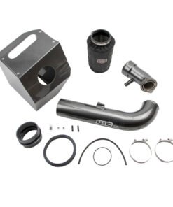 Wehrli 17-19 Chevrolet 6.6L L5P 4in Intake Kit Stage 2 - WCFab Grey