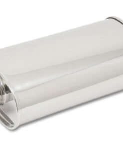 Vibrant StreetPower Oval Muff 5in x 9in x 15in long body 3in inlet I.D. x 3in outlet Center-Center